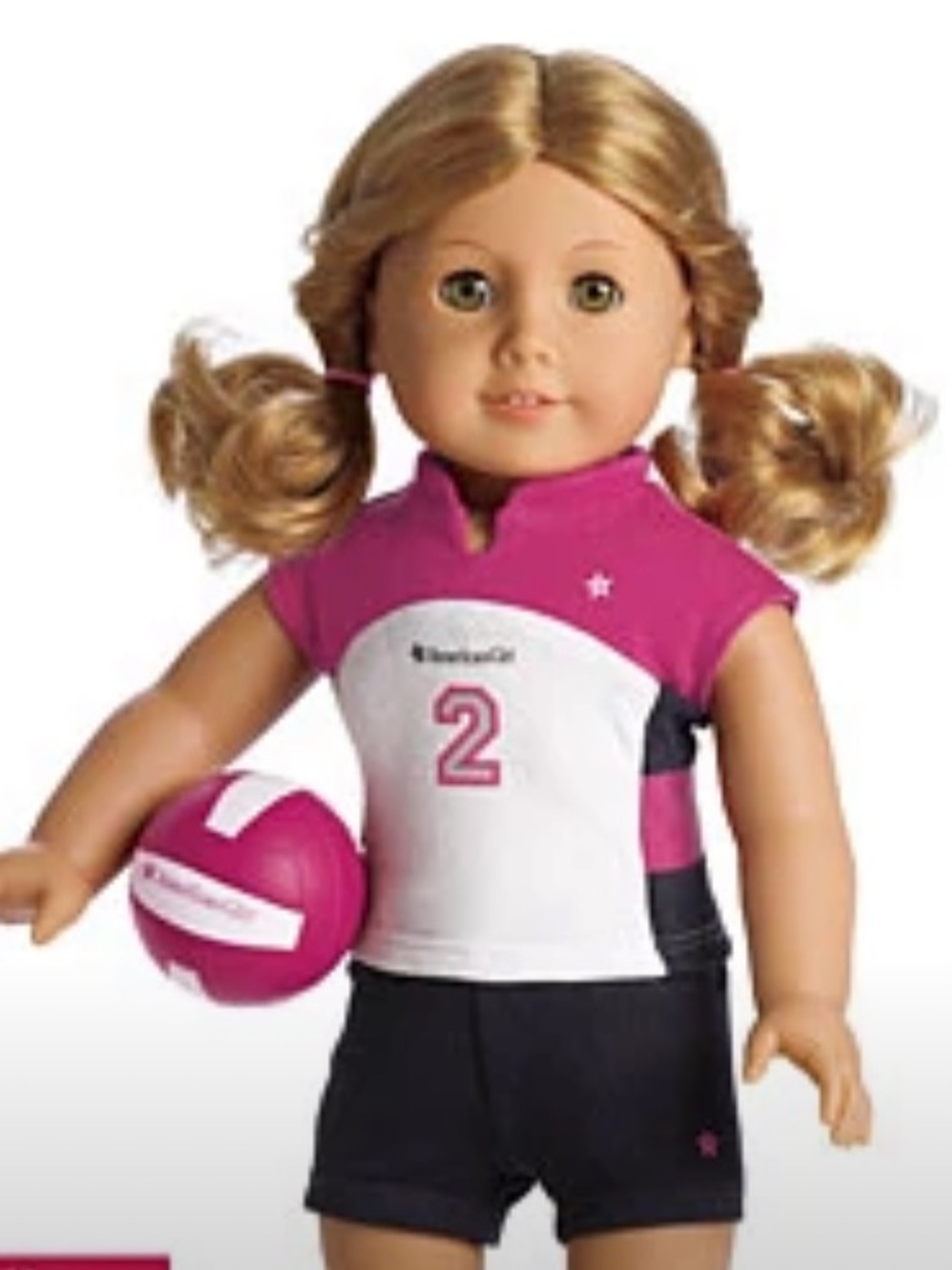 2008 American Girl Volleyball Outfit